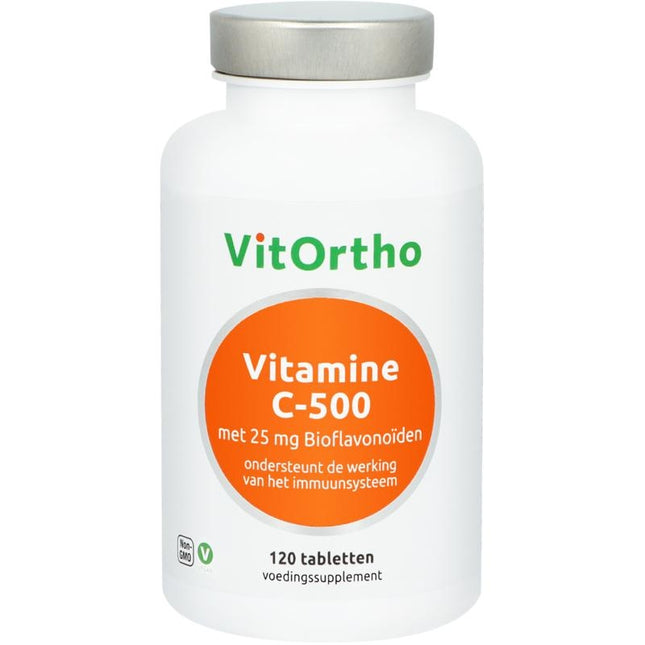 Vitortho Vitamine C-500 met 25mg bioflavonoiden