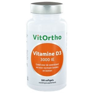 Vitortho Vitamine D3 3000IE