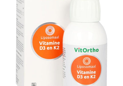 Vitortho Vitamine D3 en K2 liposomaal