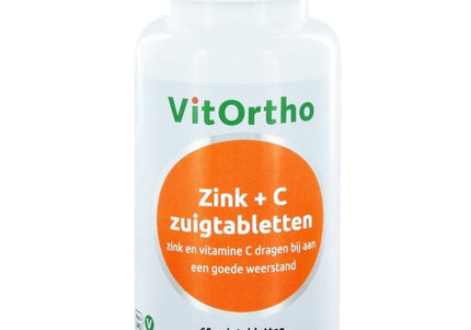 Vitortho Zink + C zuigtabletten