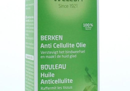 Weleda Berken anti cellulite olie