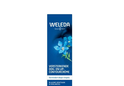 Weleda Blauwe gentaan & edelweiss oog en lipcontourcreme