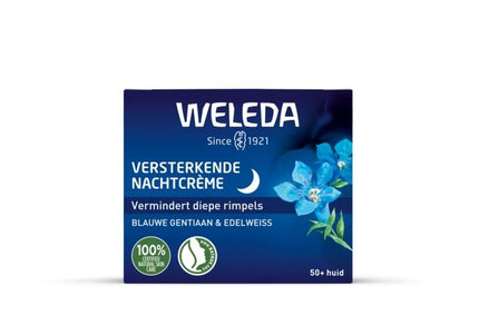 Weleda Blauwe gentiaan&edelweiss versterkende nachtcreme