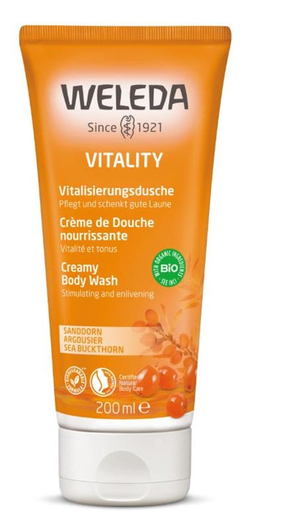 Weleda Duindoorn vitaliserende douchecreme