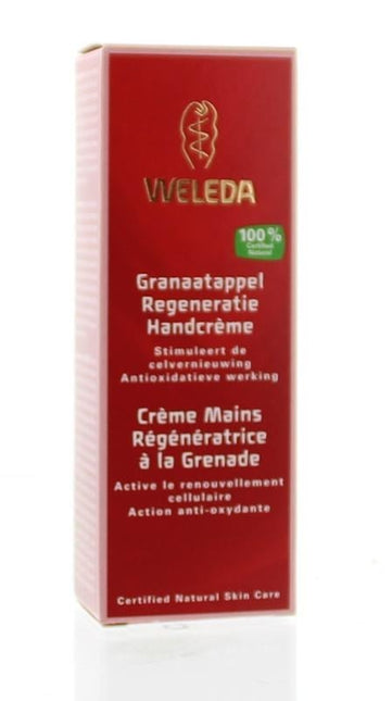 Weleda Granaatappel regenererende handcreme