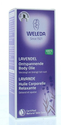 Weleda Lavendel ontspannende body olie