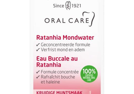Weleda Oral care ratanhia mondwater