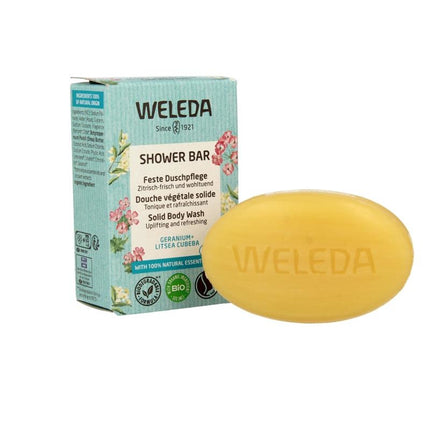 Weleda Shower bar geranium + litsea cubeba