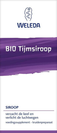 Weleda Tijmsiroop bio