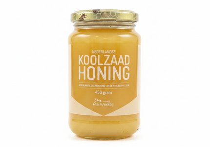 Werkbij Nederlandse koolzaadhoning