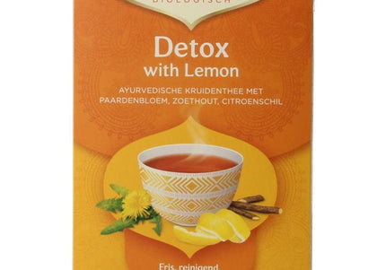 Yogi Tea Detox with lemon