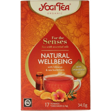 Yogi Tea For the sence natural wellness