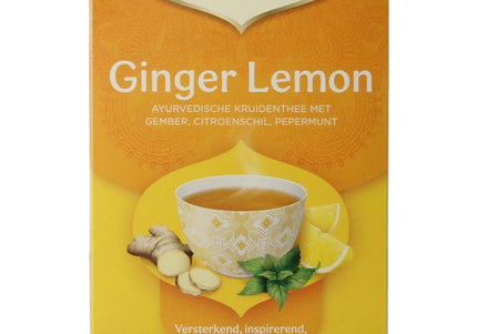 Yogi Tea Ginger lemon munt