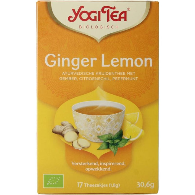 Yogi Tea Ginger lemon munt