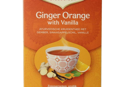 Yogi Tea Ginger orange vanilla