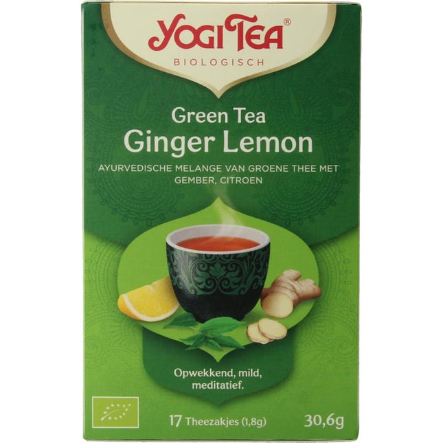 Yogi Tea Green tea ginger lemon