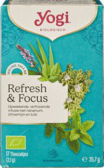 Yogi Tea Kruidenthee Refresh & Focus