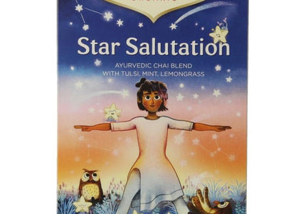 Yogi Tea Star salutation