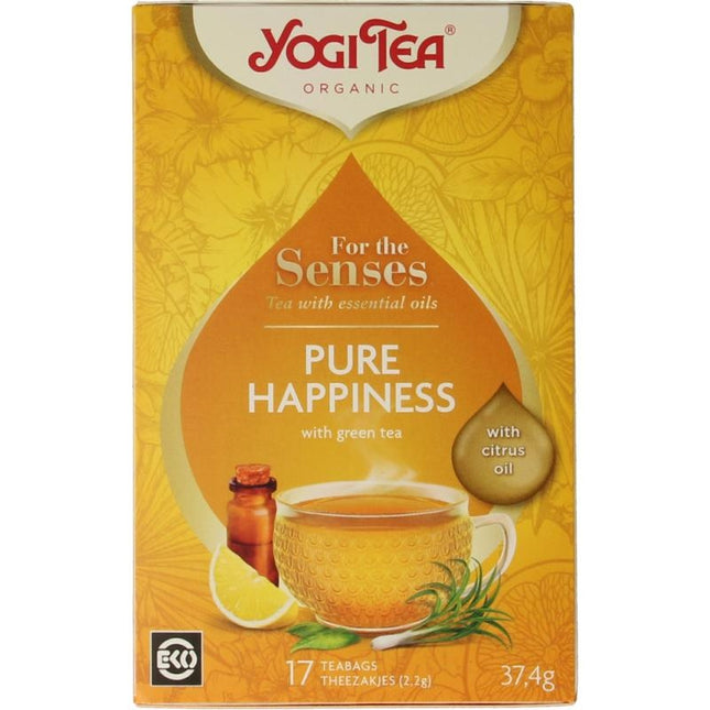 Yogi Tea Tea for the senses pure happiness
