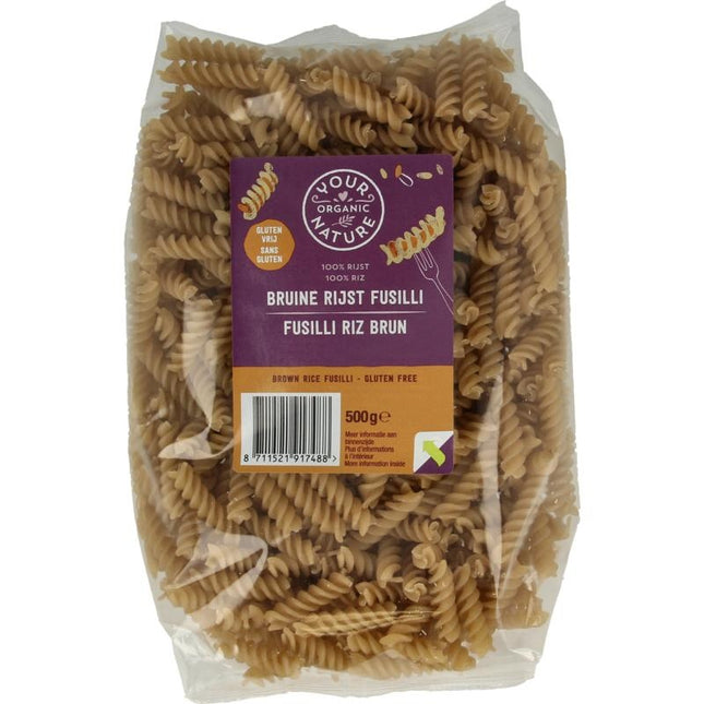 Your Organic Nature Bruine rijst fusilli